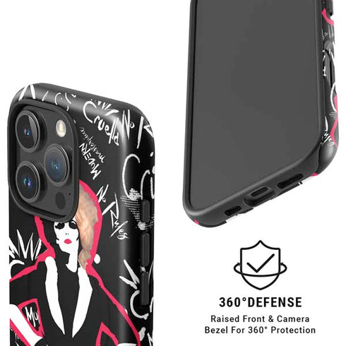 Disney Cruella (2021) Animated Pattern iPhone 16 Pro Magsafe Impact Case